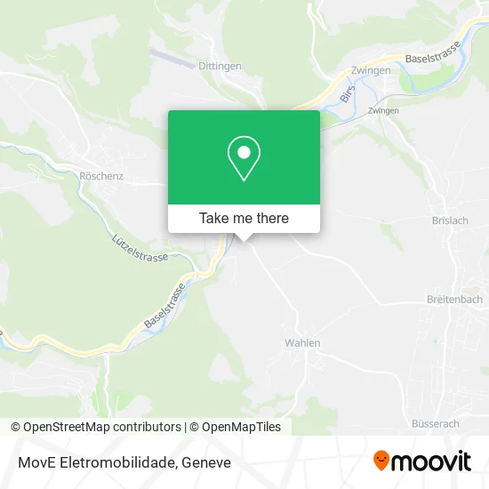 MovE Eletromobilidade map
