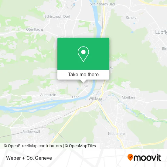 Weber + Co map