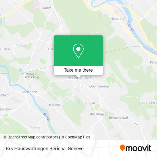 Brs Hauswartungen Berisha map