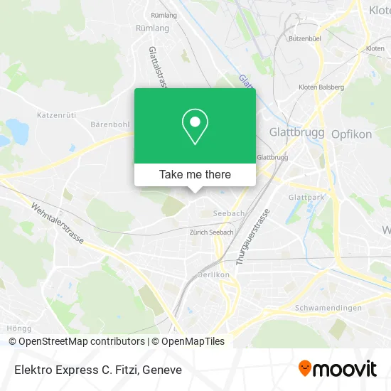 Elektro Express C. Fitzi map