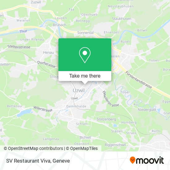 SV Restaurant Viva map