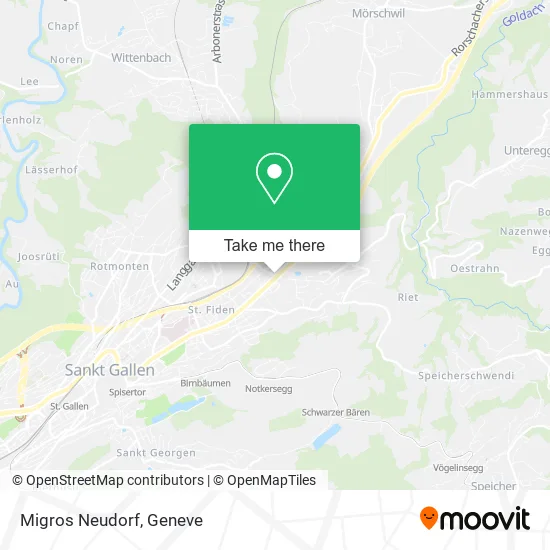 Migros Neudorf map