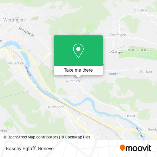 Baschy Egloff map