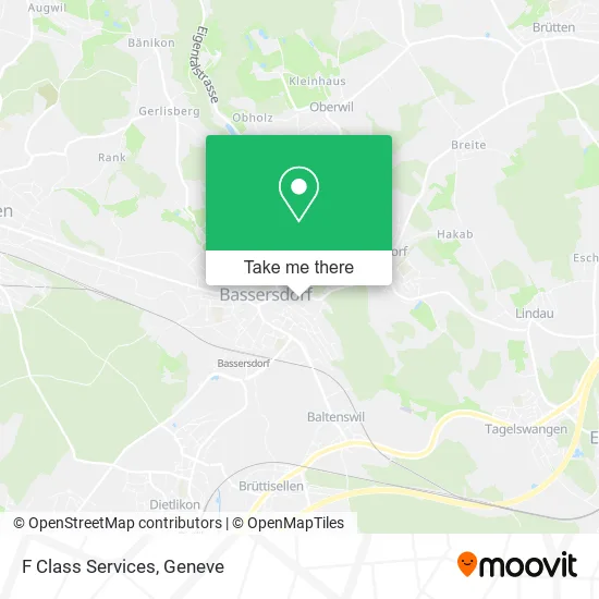 F Class Services map