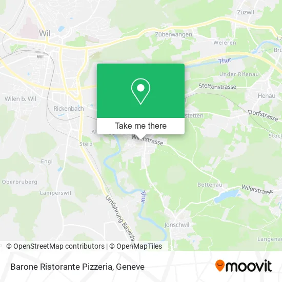 Barone Ristorante Pizzeria map