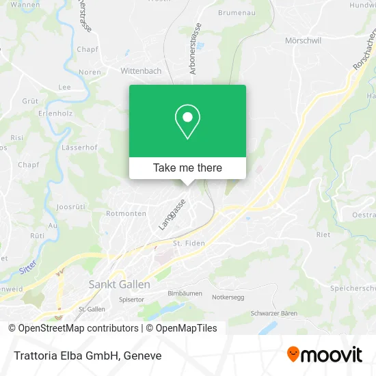 Trattoria Elba GmbH map