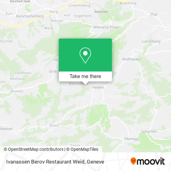 Ivanassen Berov Restaurant Weid map