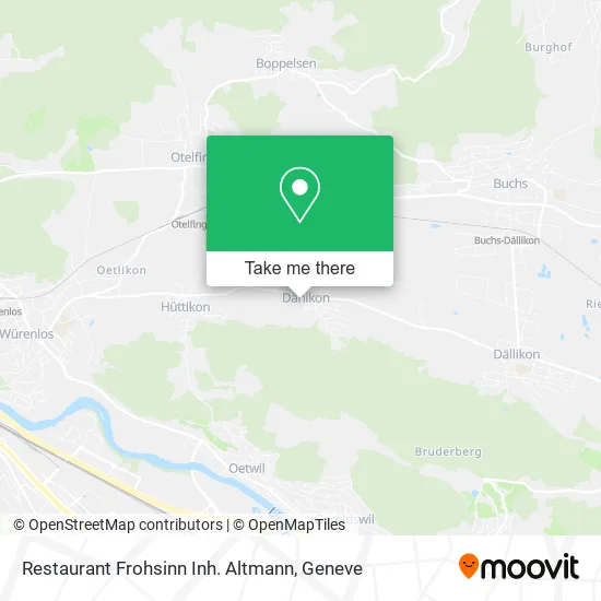 Restaurant Frohsinn Inh. Altmann map