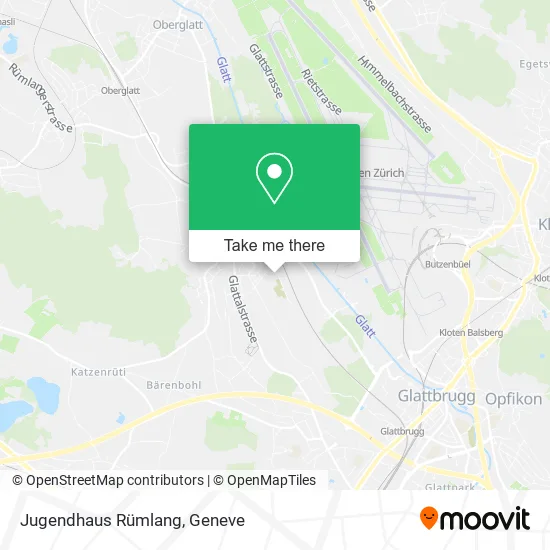 Jugendhaus Rümlang map