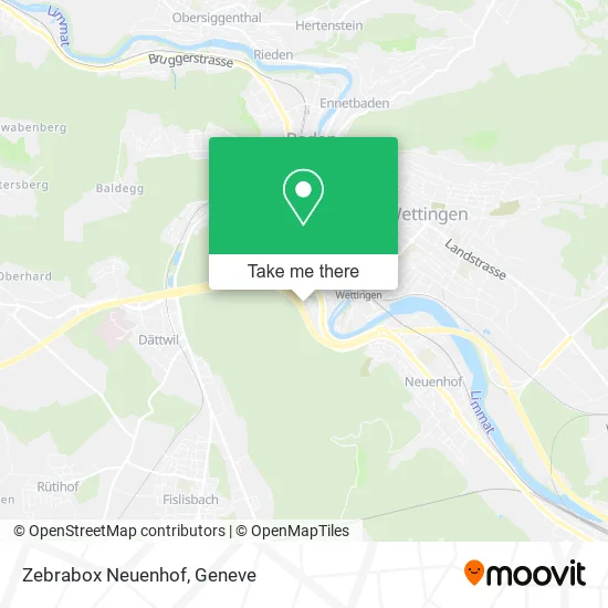 Zebrabox Neuenhof map