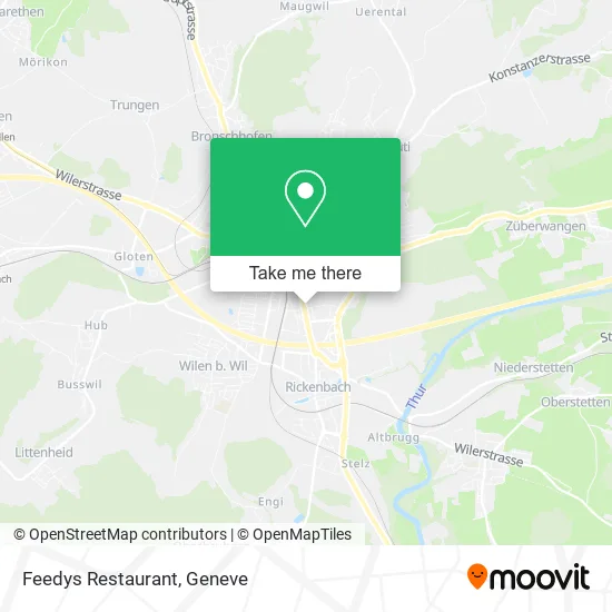 Feedys Restaurant map