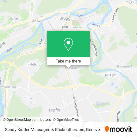 Sandy Kistler Massagen & Rückentherapie map