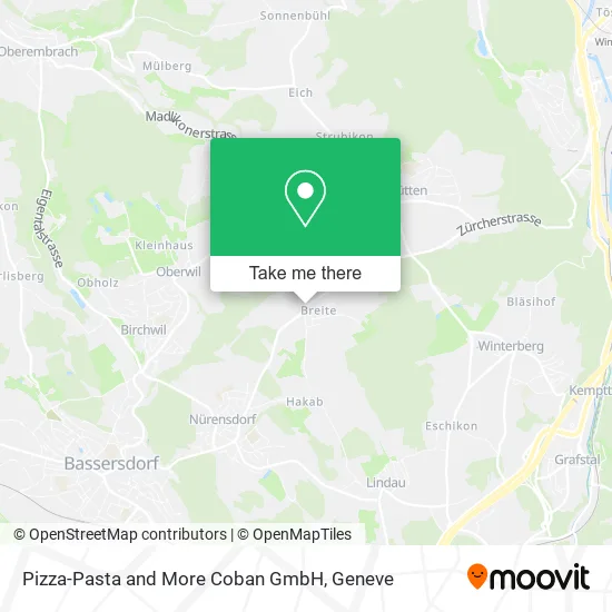 Pizza-Pasta and More Coban GmbH map