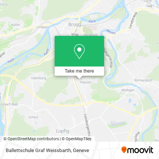 Ballettschule Graf Weissbarth map