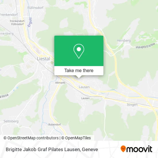 Brigitte Jakob Graf Pilates Lausen map
