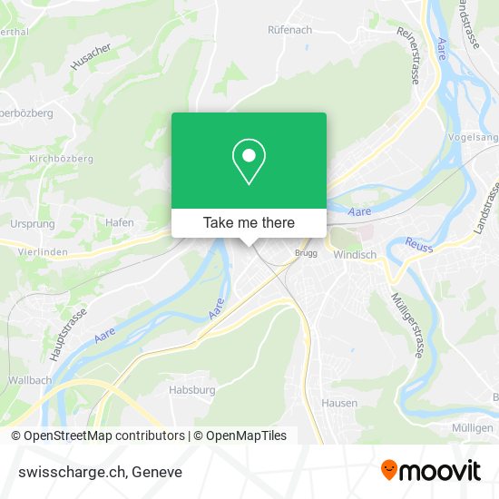 swisscharge.ch map