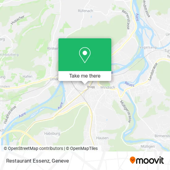 Restaurant Essenz map