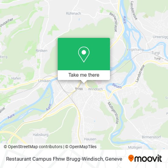 Restaurant Campus Fhnw Brugg-Windisch map