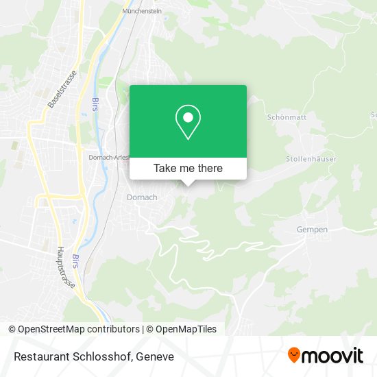 Restaurant Schlosshof map