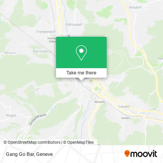 Gang Go Bar map