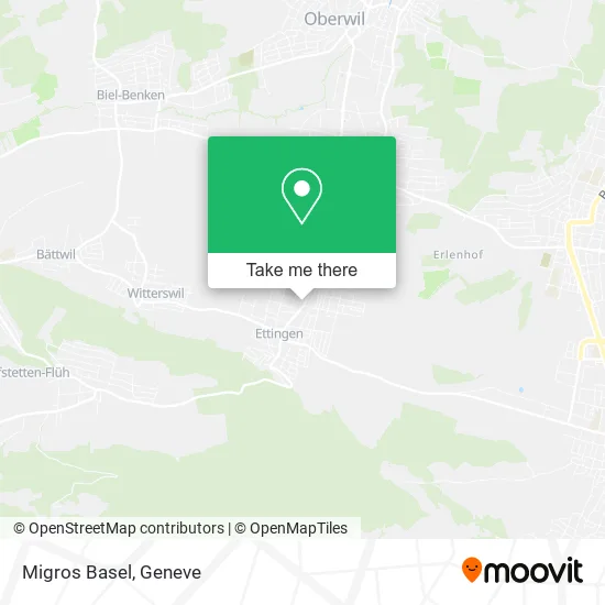Migros Basel map
