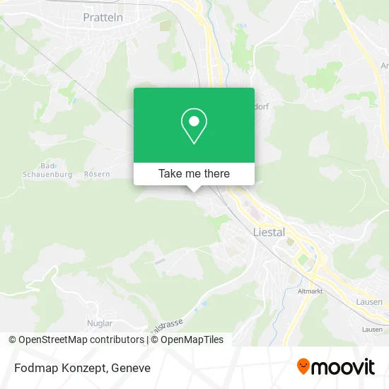 Fodmap Konzept map