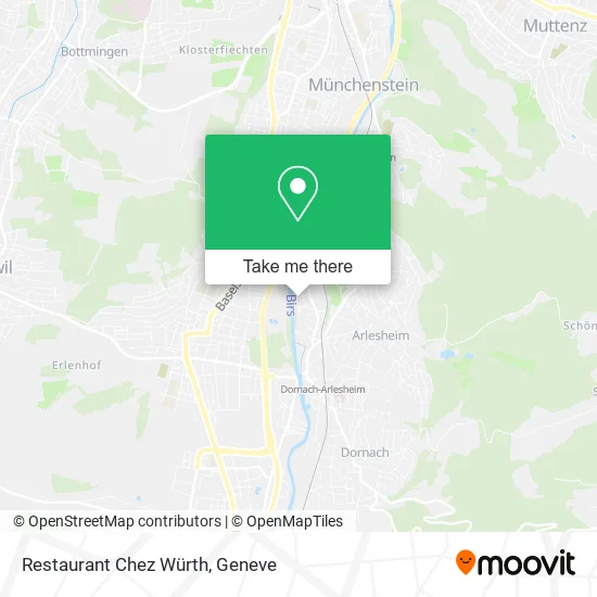 Restaurant Chez Würth map