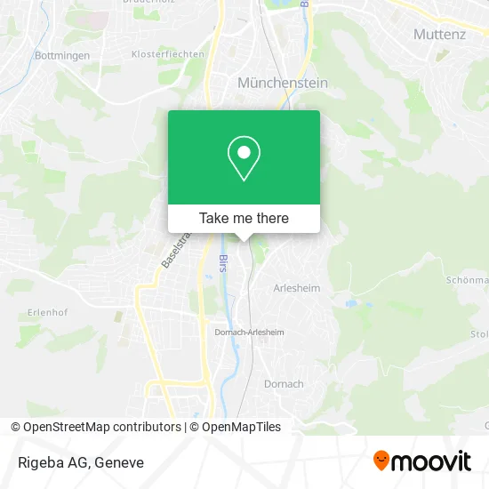 Rigeba AG map