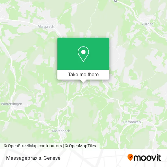 Massagepraxis map