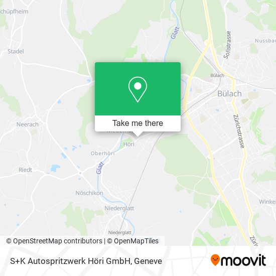 S+K Autospritzwerk Höri GmbH map