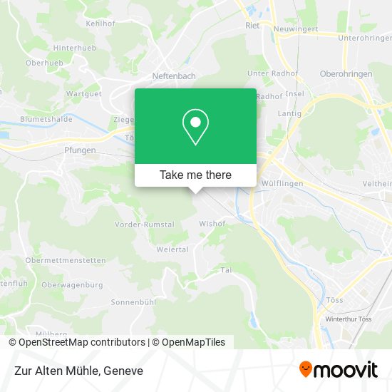 Zur Alten Mühle map