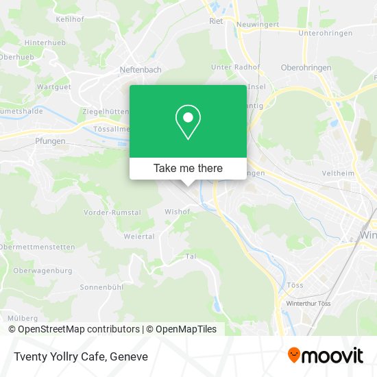 Tventy Yollry Cafe map