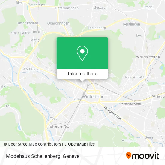 Modehaus Schellenberg map