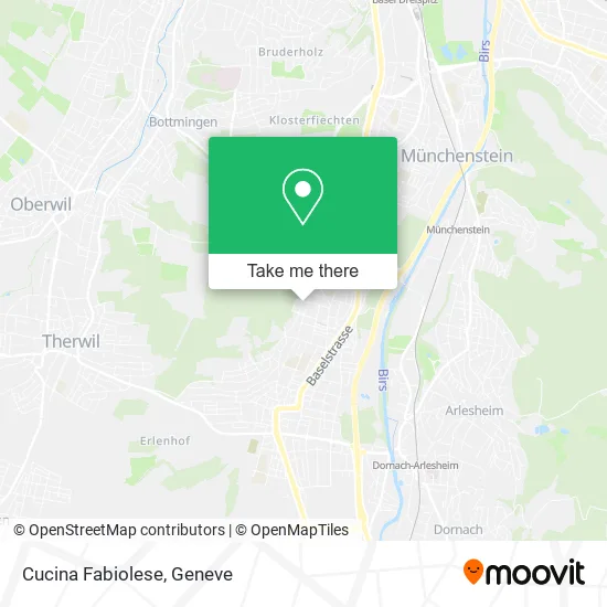 Cucina Fabiolese map