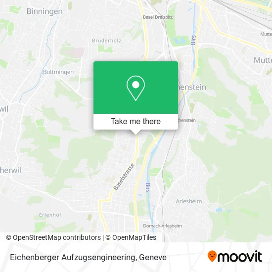 Eichenberger Aufzugsengineering map