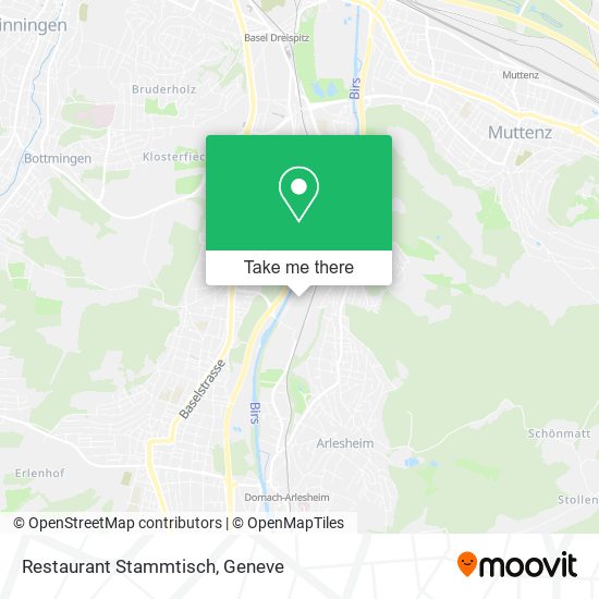 Restaurant Stammtisch map
