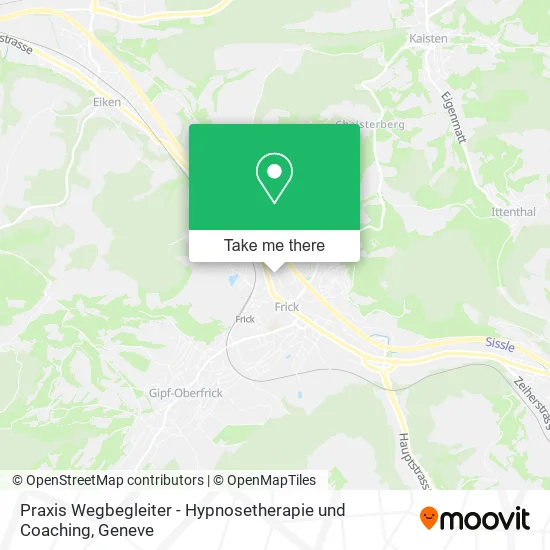 Praxis Wegbegleiter - Hypnosetherapie und Coaching map