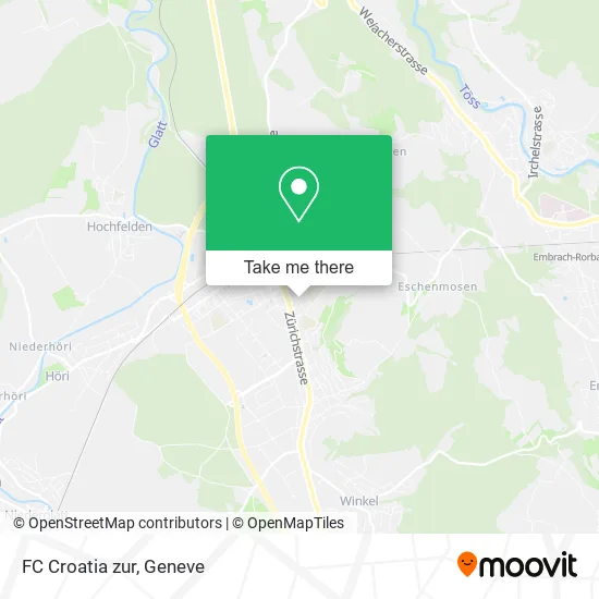 FC Croatia zur map