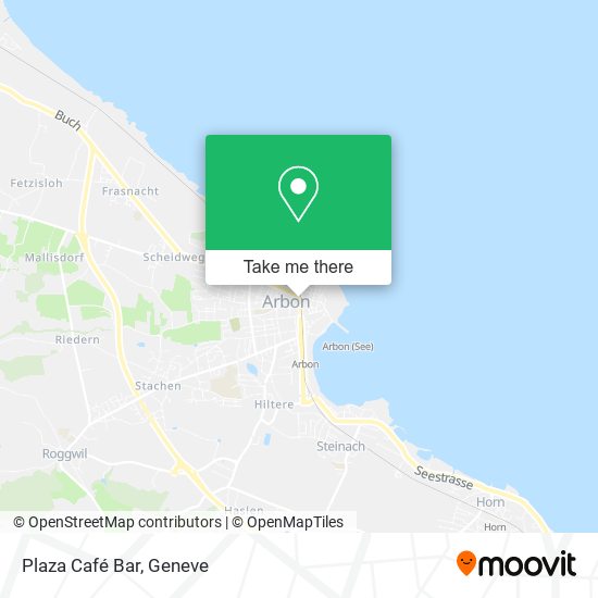 Plaza Café Bar map