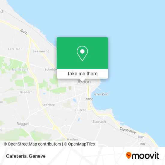 Cafeteria map