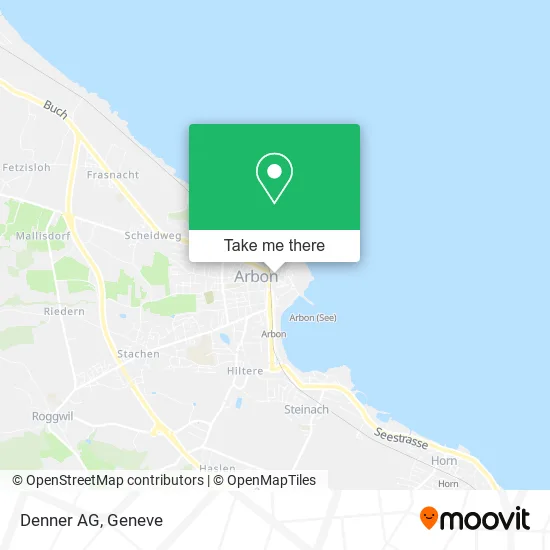 Denner AG map