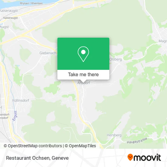 Restaurant Ochsen map