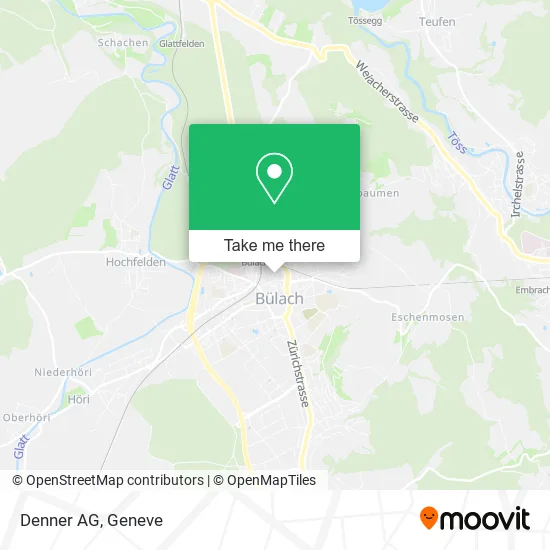Denner AG map