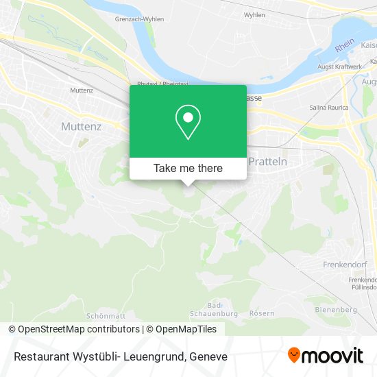 Restaurant Wystübli- Leuengrund map