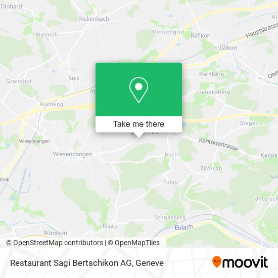 Restaurant Sagi Bertschikon AG map