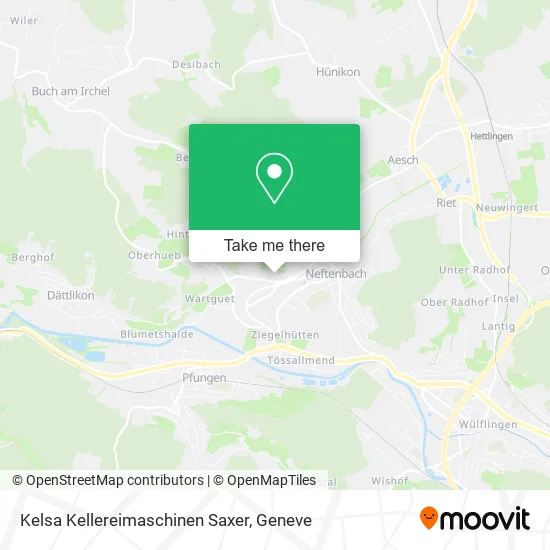 Kelsa Kellereimaschinen Saxer map