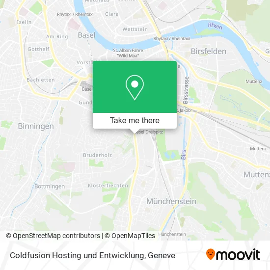 Coldfusion Hosting und Entwicklung map