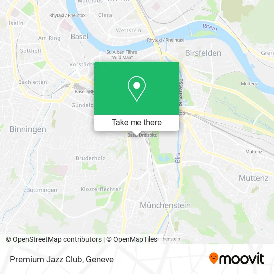 Premium Jazz Club map