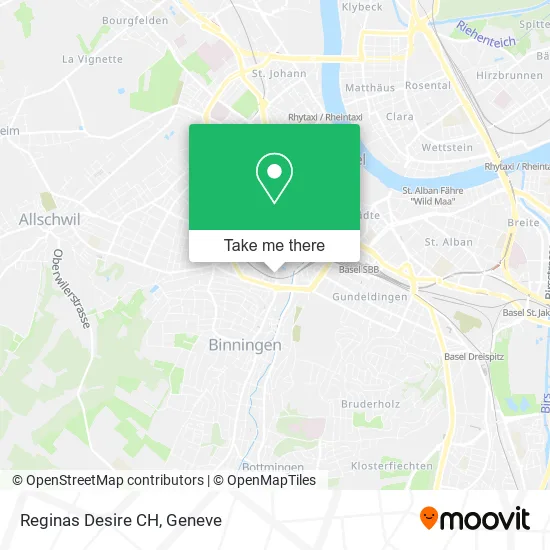 Reginas Desire CH map