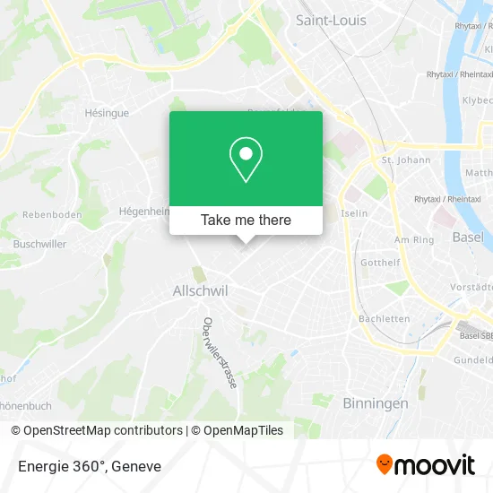 Energie 360° map